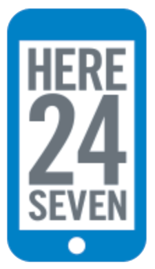Here 24/7 logo